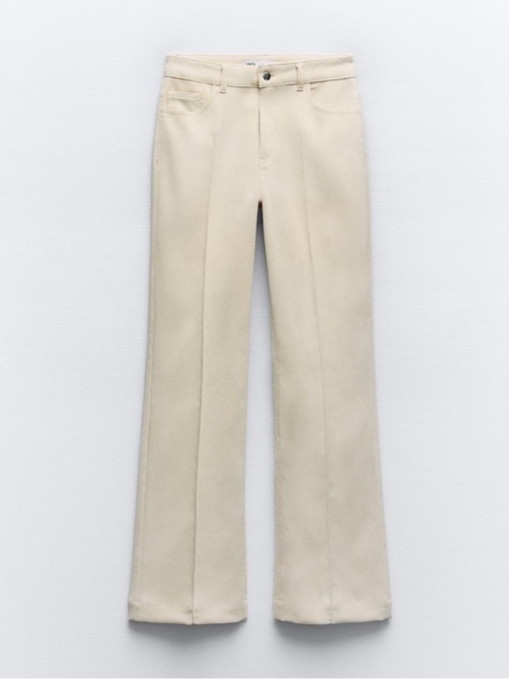 ZARA STRAIGHT LEG CORDUROY PANTS